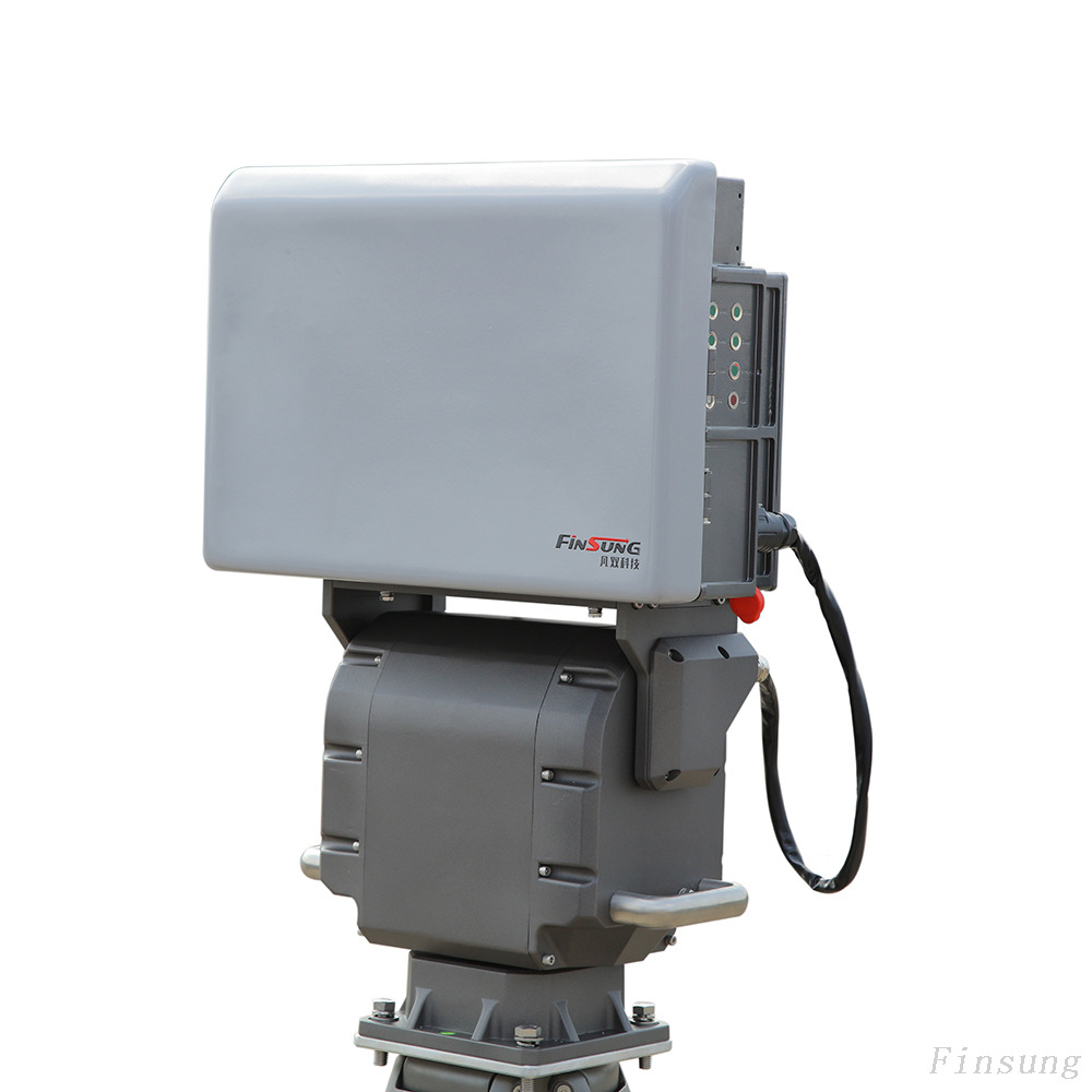 Suppression du signal d'UAV et brouilleur de drones fabriqués en Chine avec cardan pour une défense à 360°