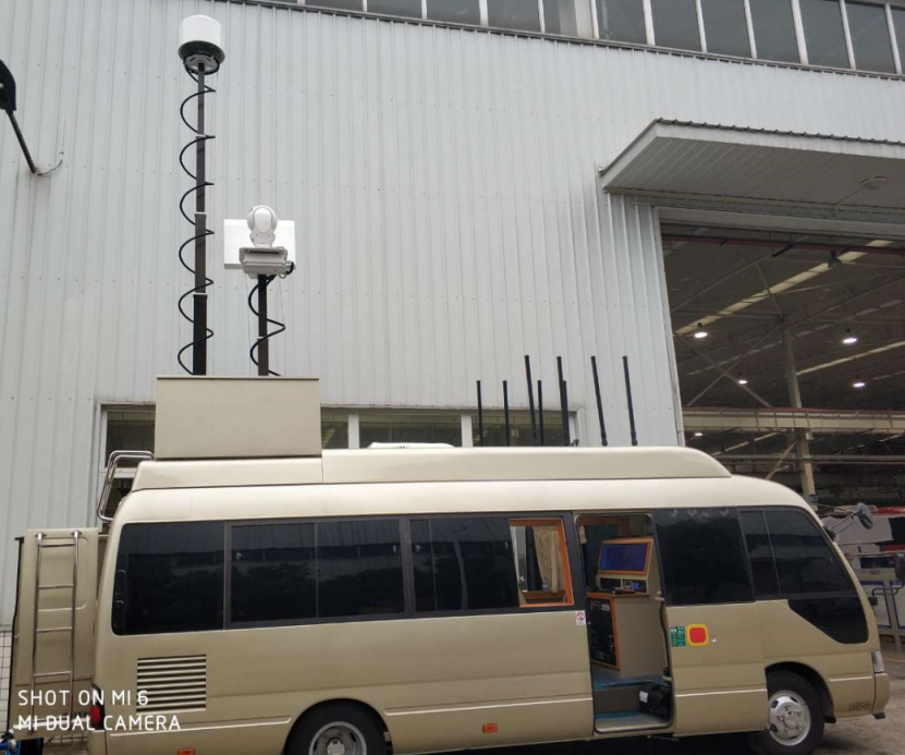 Système de contre-mesure des drones montés sur véhicule