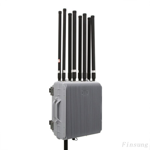 Brouilleur de drone omnidirectionnel avancé à gamme complète pour drones