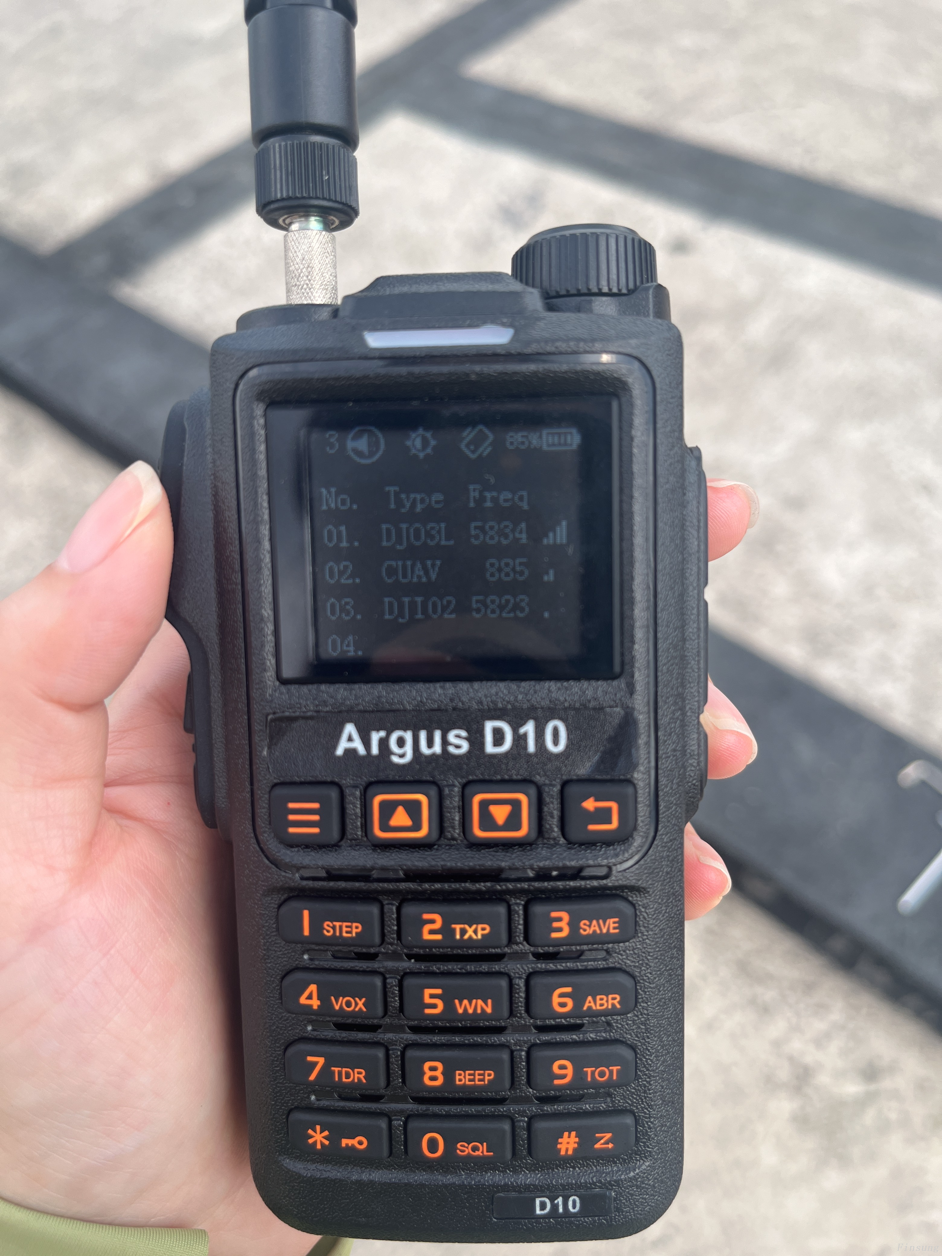 Détection de drone portable FSTH-PL280R