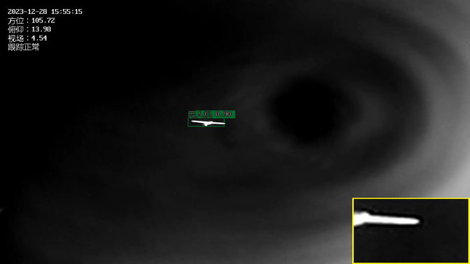 Suivi de reconnaissance multi-rotor à voilure fixe, affichage d'ensemble2 