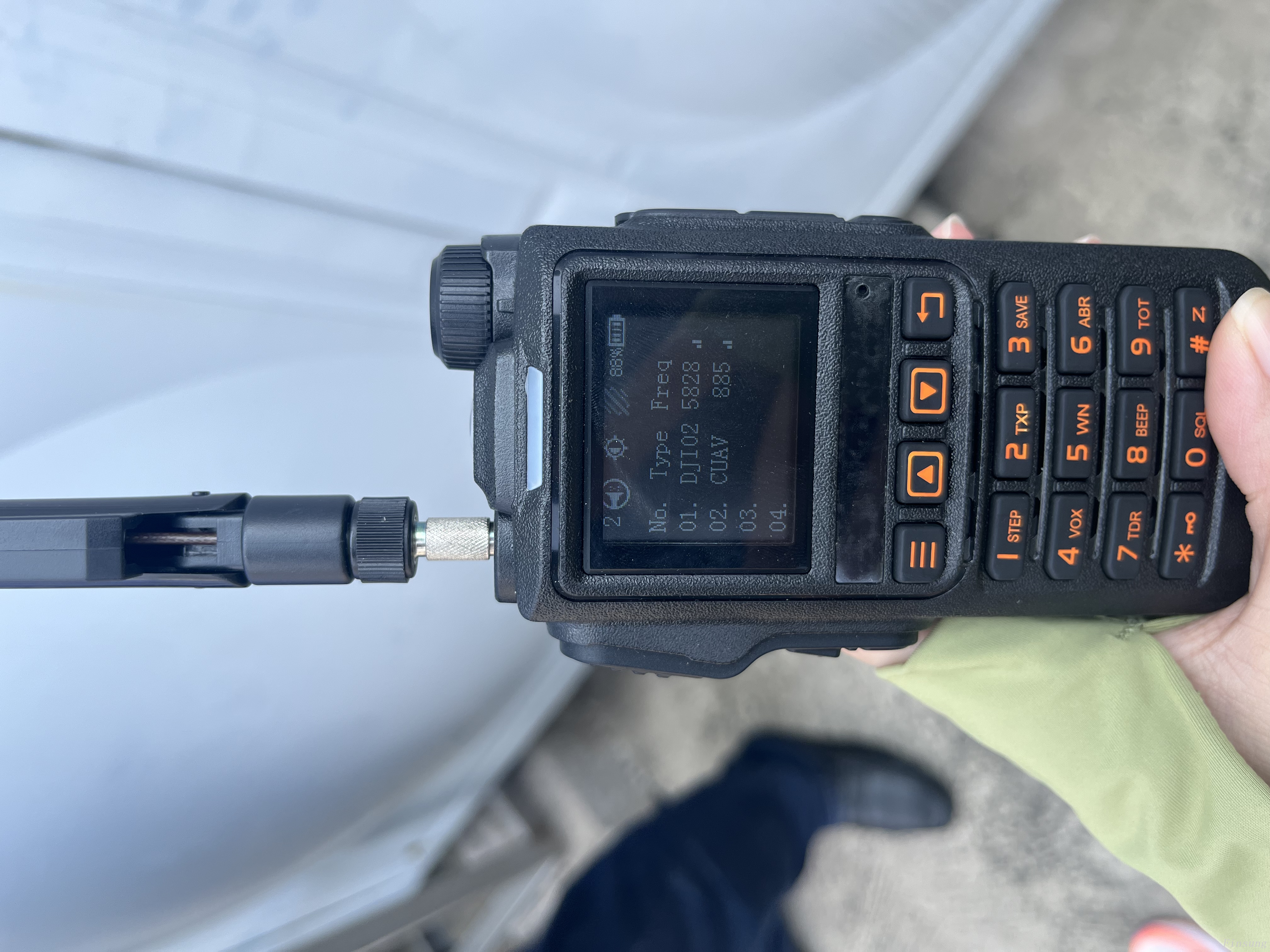 Détection de drone portable FSTH-PL280R